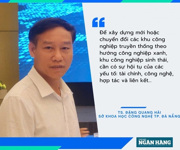 TS. Đặng Quang Hải, Sở Khoa học và Công nghệ TP Đà Nẵng phát biểu tại Diễn đàn